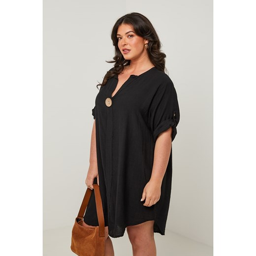 Curvy Lady Sukienka w kolorze czarnym Curvy Lady 48/50 Limango Polska wyprzedaż