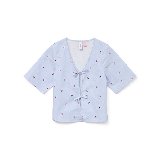 Vero Moda Girl Bluzka &quot;Odea&quot; w kolorze błękitnym ze sklepu Limango Polska w kategorii Bluzki dziewczęce - zdjęcie 181971342