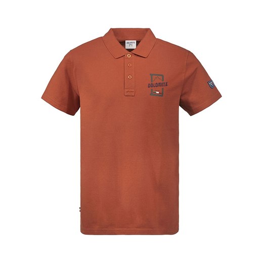 DOLOMITE Koszulka polo &quot;Dobbiaco&quot; w kolorze jasnobrązowym ze sklepu Limango Polska w kategorii T-shirty męskie - zdjęcie 181971822