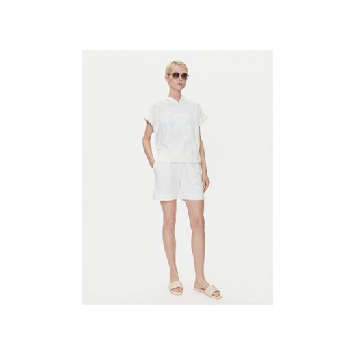 Emporio Armani Szorty sportowe EW000778 AF12186 U1131 Biały Loose Fit Emporio Armani L MODIVO