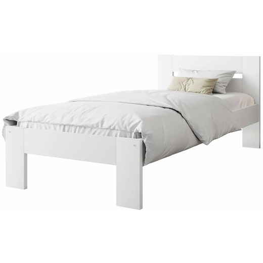 Pojedyncze łóżko w kolorze białym 90x200 Hylo Elior One Size Edinos.pl