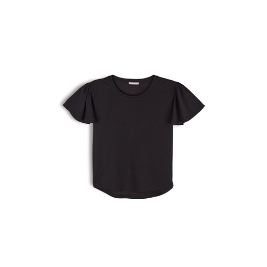 GATE Damski top plus size z marszczonymi rękawami 44 ze sklepu gateshop w kategorii Bluzki damskie - zdjęcie 181980314