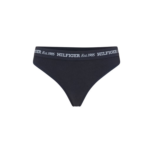 Tommy Hilfiger Stringi Kobiety granatowy jednolity ze sklepu vangraaf w kategorii Majtki damskie - zdjęcie 181981073