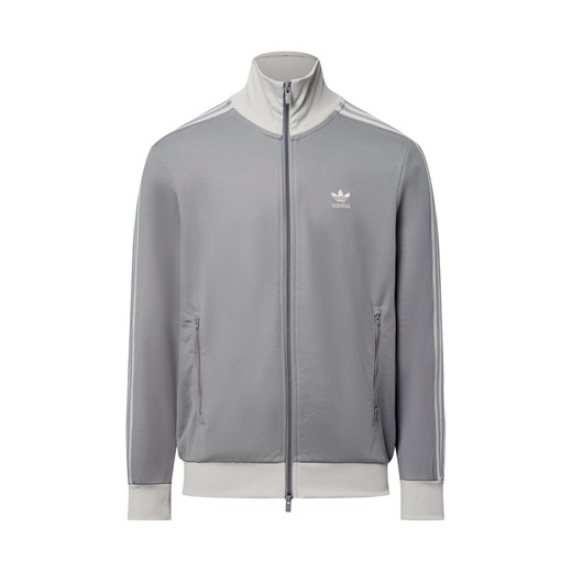 adidas Originals Bluza męska Mężczyźni Bawełna szary jednolity ze sklepu vangraaf w kategorii Bluzy męskie - zdjęcie 181981104