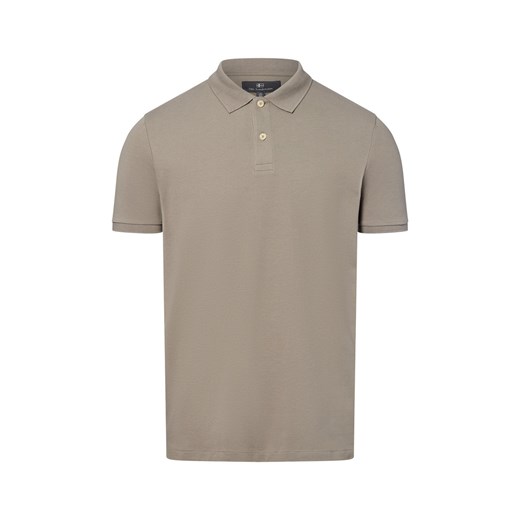 Nils Sundström Męska koszulka polo Mężczyźni Bawełna trzcinowy jednolity ze sklepu vangraaf w kategorii T-shirty męskie - zdjęcie 181981150