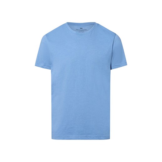 Nils Sundström Koszulka męska Mężczyźni Bawełna jasnoniebieski marmurkowy ze sklepu vangraaf w kategorii T-shirty męskie - zdjęcie 181981173