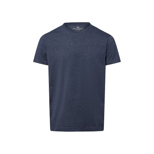 Nils Sundström Koszulka męska Mężczyźni Bawełna granatowy marmurkowy ze sklepu vangraaf w kategorii T-shirty męskie - zdjęcie 181981174