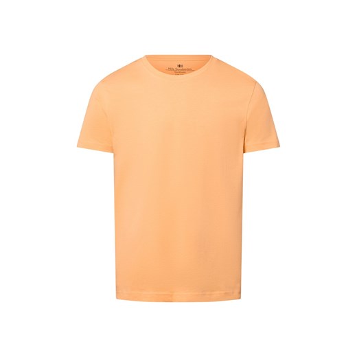 Nils Sundström Koszulka męska Mężczyźni Bawełna morelowy jednolity Nils Sundström XXL okazja vangraaf