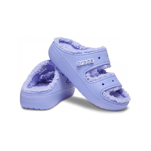 Crocs Klapki w kolorze fioletowym Crocs 39/40 wyprzedaż Limango Polska