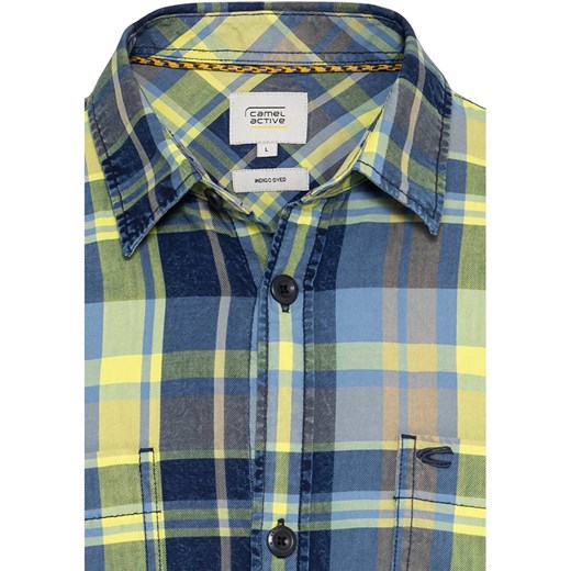 Camel Active Koszula - Regular fit - w kolorze żółto-zielonym Camel Active 3XL wyprzedaż Limango Polska