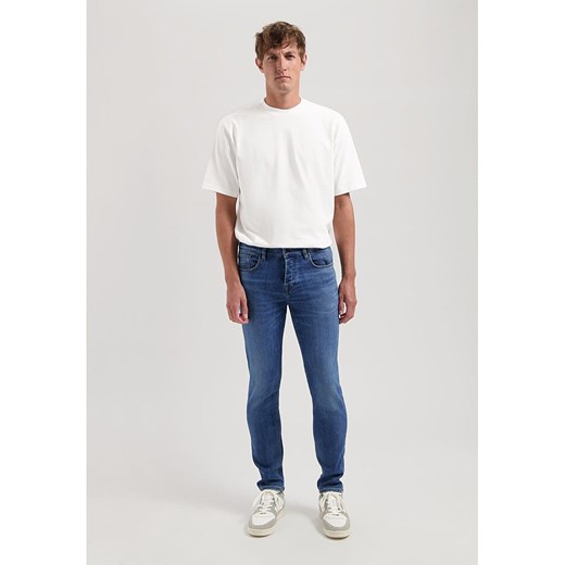 DSTREZZED Dżinsy - Slim fit - w kolorze niebieskim ze sklepu Limango Polska w kategorii Jeansy męskie - zdjęcie 181981941