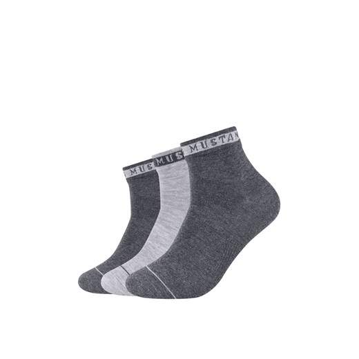 3 pack Męskie Skarpety MUSTANG dark grey mix MU32018 – 9703 ze sklepu YouNeedit.pl w kategorii Skarpetki męskie - zdjęcie 181982930