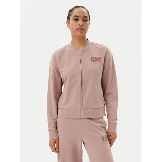 EA7 Emporio Armani Bluza 7W000178 AF12473 U4079 Różowy Regular Fit ze sklepu MODIVO w kategorii Bluzy damskie - zdjęcie 181984064