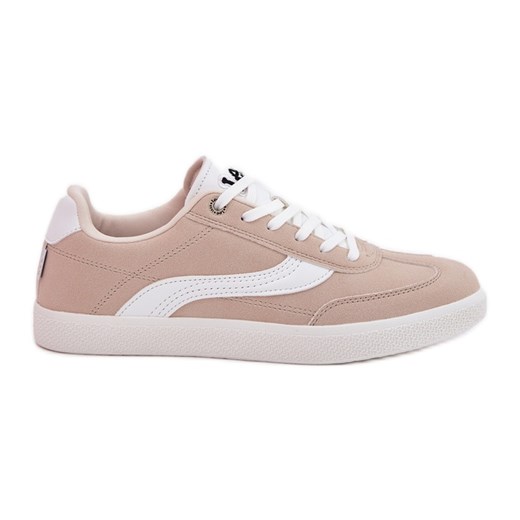 Sneakersy Damskie LEE Lian Women Low 50251005.33F Beżowe beżowy Lee 37 ButyModne.pl
