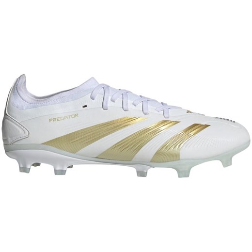 Buty piłkarskie adidas Predator Pro Fg IF6329 białe ze sklepu ButyModne.pl w kategorii Buty sportowe męskie - zdjęcie 181984872