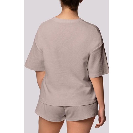 Mona bawełniana piżama damska brudny róż Cozy Short Sleeve, Kolor brudny róż, Rozmiar S, Mona ze sklepu Primodo w kategorii Piżamy damskie - zdjęcie 181986584