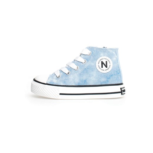 Naturino Sneakersy &quot;Ylfas&quot; w kolorze błękitnym ze sklepu Limango Polska w kategorii Trampki dziecięce - zdjęcie 181986773
