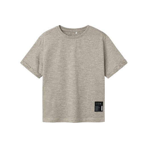 name it Koszulka &quot;Fredery&quot; w kolorze beżowym ze sklepu Limango Polska w kategorii T-shirty chłopięce - zdjęcie 181986854