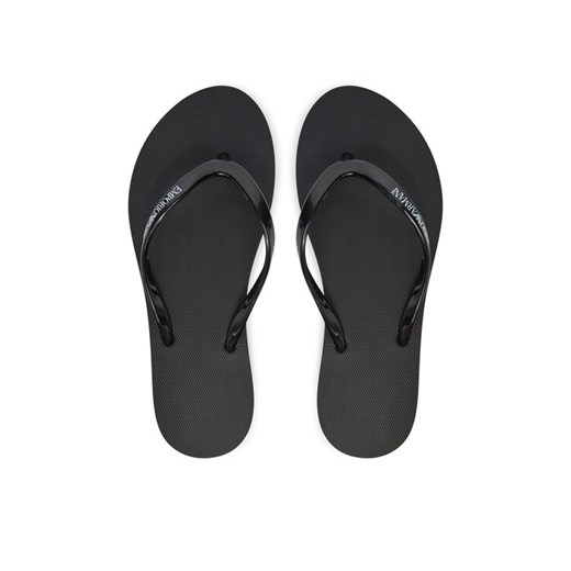 Japonki Emporio Armani XVQS09 XN118 00002 Czarny Emporio Armani 38 eobuwie.pl