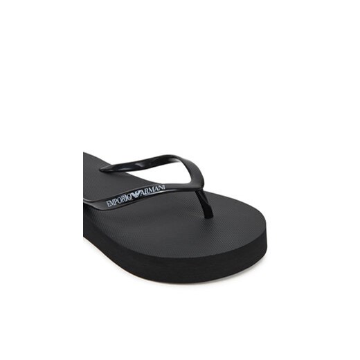 Japonki Emporio Armani XVQS09 XN118 00002 Czarny Emporio Armani 36 eobuwie.pl