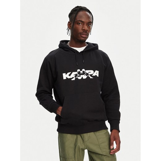 Kappa Bluza Nhayma 341V57W Czarny Regular Fit ze sklepu MODIVO w kategorii Bluzy męskie - zdjęcie 181988732