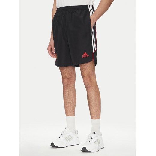 adidas Szorty sportowe Manchester United UBP JF0369 Czarny Regular Fit XXL MODIVO