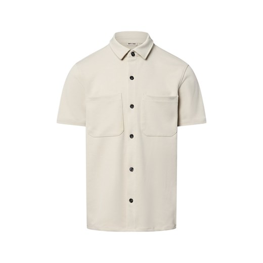 Only&Sons Męska koszula casual - ONSNewKodyl Mężczyźni Regular Fit beżowy wypukły wzór tkaniny ze sklepu vangraaf w kategorii Koszule męskie - zdjęcie 181990084