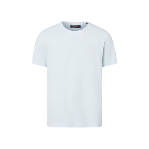 Marc O'Polo Koszulka męska Mężczyźni Bawełna jasnoniebieski marmurkowy ze sklepu vangraaf w kategorii T-shirty męskie - zdjęcie 181990091