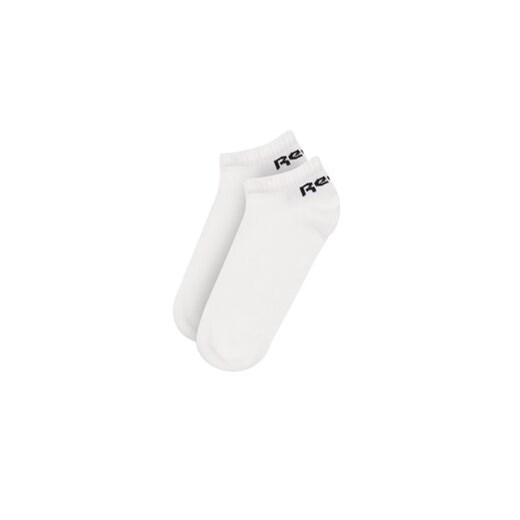 Zestaw 3 par niskich skarpet unisex Reebok ACT CORE LOW CUT SOC FL5224 Biały Reebok 40_42 eobuwie.pl