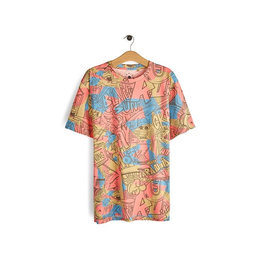 GATE Bawełniana koszulka z nadrukiem S ze sklepu gateshop w kategorii T-shirty męskie - zdjęcie 181994364
