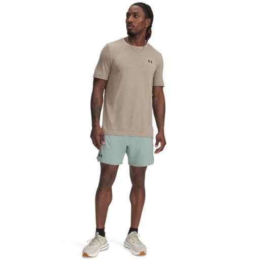 Męskie spodenki treningowe Under Armour UA Vanish Woven 6in Shorts - zielone ze sklepu Sportstylestory.com w kategorii Spodenki męskie - zdjęcie 181994474
