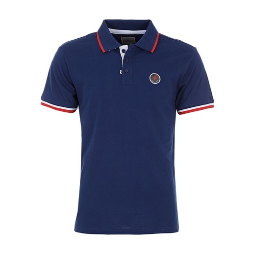 Peak Mountain Koszulka polo &quot;Cody&quot; w kolorze granatowym ze sklepu Limango Polska w kategorii T-shirty męskie - zdjęcie 181994634