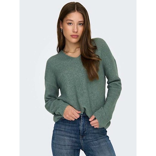 Sweter damski ONLY z okrągłym dekoltem 