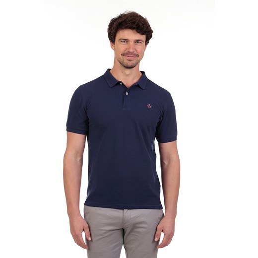 The Time of Bocha Koszulka polo w kolorze granatowym ze sklepu Limango Polska w kategorii T-shirty męskie - zdjęcie 181994880