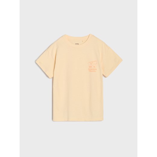 Sinsay - Koszulki 3 pack - pomarańczowy Sinsay 116 (5-6 l) Sinsay