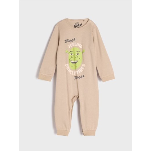 Sinsay - Pajacyk Shrek - beżowy ze sklepu Sinsay w kategorii Śpiochy - zdjęcie 181998501