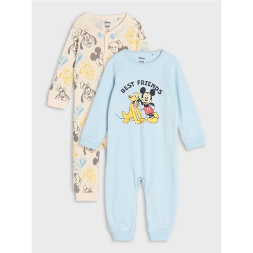 Sinsay - Pajacyki 2 pack Disney - niebieski ze sklepu Sinsay w kategorii Śpiochy - zdjęcie 181998523