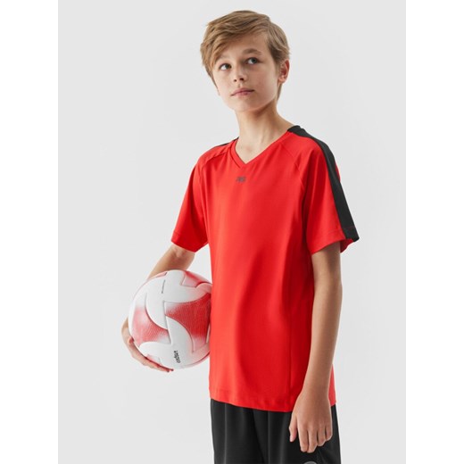 Dziecięca koszulka piłkarska Robert Lewandowski x 4F RL9JSSS24TFTSU0931 - Rl9 Junior 134/140 promocyjna cena Sportstylestory.com