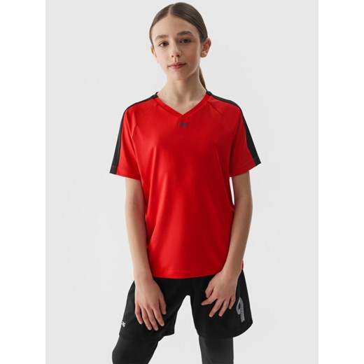 Dziecięca koszulka piłkarska Robert Lewandowski x 4F RL9JSSS24TFTSU0931 - Rl9 Junior 134/140 promocja Sportstylestory.com
