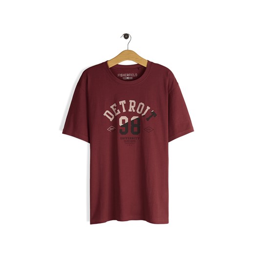 GATE Bawełniana koszulka z nadrukiem S ze sklepu gateshop w kategorii T-shirty męskie - zdjęcie 182000810