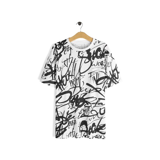 GATE Bawełniana koszulka z nadrukiem S ze sklepu gateshop w kategorii T-shirty męskie - zdjęcie 182000823
