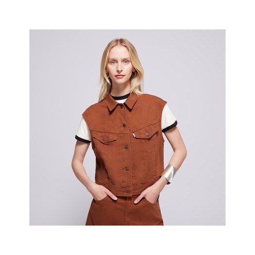 LEVI&#039;S BEZRĘKAWNIK SHRUNKEN 90S VEST ze sklepu Sizeer w kategorii Kamizelki damskie - zdjęcie 182001351