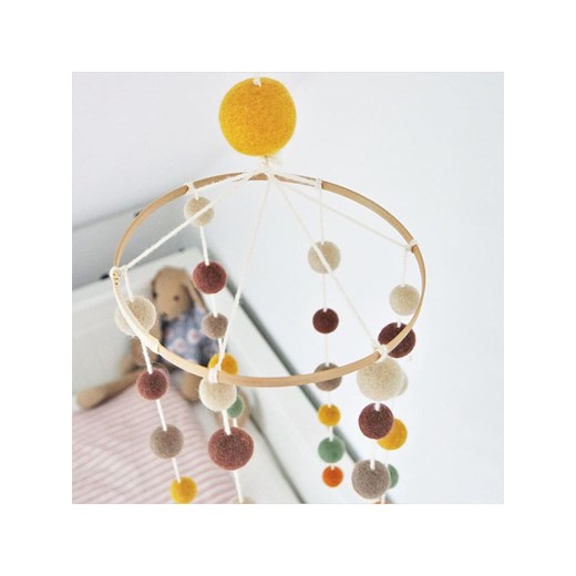 FILZLIG Karuzela &quot;Color Waves&quot; w różnych kolorach - wys. 54 x Ø 20 cm Filzlig onesize promocyjna cena Limango Polska