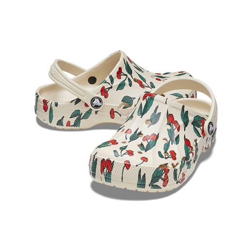 Klapki dziecięce Crocs letnie z gumy w nadruki 