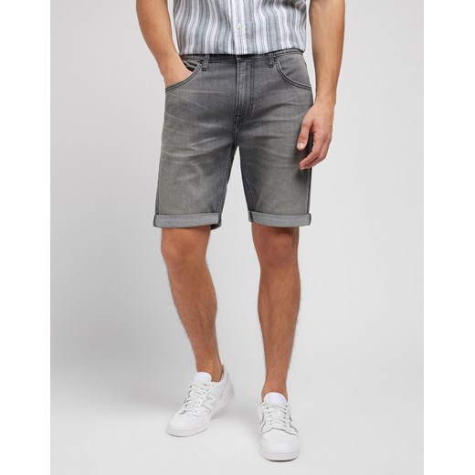LEE MĘSKIE SPODNIE JEANSOWE 5 POCKET SHORT WASHED GREY 112349330 L73M015973 ze sklepu YouNeedit.pl w kategorii Spodenki męskie - zdjęcie 182003103