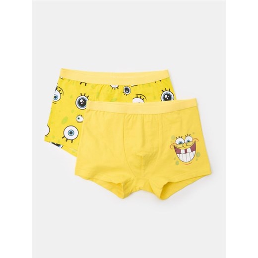 Sinsay - Bokserki 2 pack SpongeBob - wielobarwny ze sklepu Sinsay w kategorii Majtki dziecięce - zdjęcie 182003500