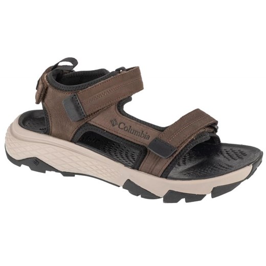 Sandały Columbia Peakfreak Rush Sandal Lea 2121251231 brązowe ze sklepu ButyModne.pl w kategorii Sandały męskie - zdjęcie 182004022