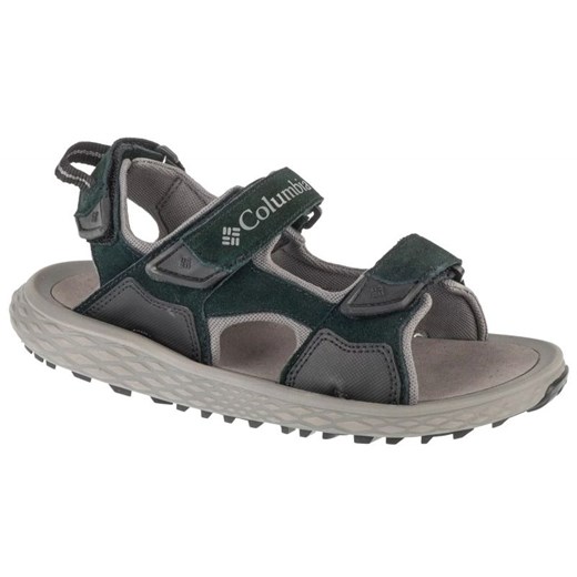 Sandały Columbia Konos Hiker 3-Strap Sandal 2121571010 zielone ze sklepu ButyModne.pl w kategorii Sandały męskie - zdjęcie 182004023