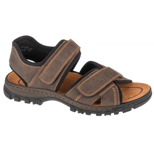 Sandały Rieker Sandals 25051-27 brązowe ze sklepu ButyModne.pl w kategorii Sandały męskie - zdjęcie 182004150