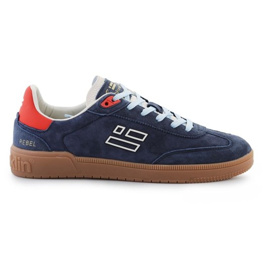 Buty D.Franklin Rebel Basic Flag DFSH387005-NAVY niebieskie ze sklepu ButyModne.pl w kategorii Trampki męskie - zdjęcie 182004410
